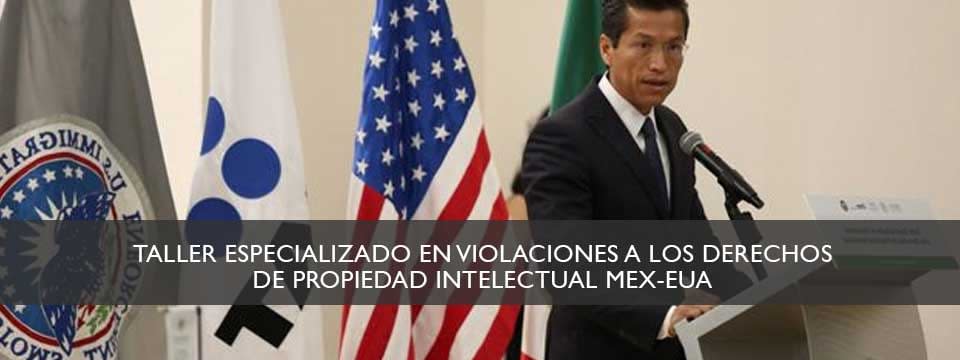 Taller especializado en violaciones a los derechos de propiedad intelectual MEX-EUA